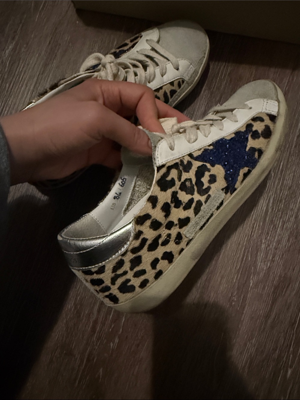 Golden Goose Super-Star Private Edition Genuine Calf Hair Sneaker 37 - Picture 7 of 9